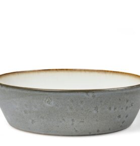 Bitz Kameninová miska na polévku 18cm Grey/Creme