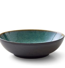 Bitz Kameninová mísa na salát 24 cm Black/Green