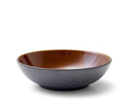 Bitz Kameninová mísa na salát 24 cm Black/Amber
