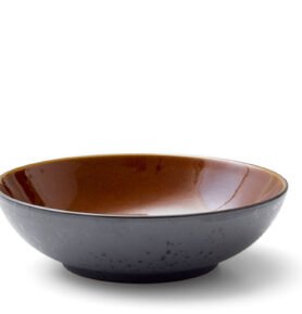 Bitz Kameninová mísa na salát 24 cm Black/Amber