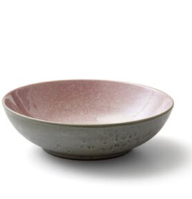 Bitz Kameninová mísa na salát 24 cm grey/lightpin