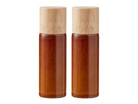 Bitz Sada 2 mlýnků na sůl a pepř 17cm Amber