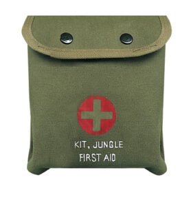ROTHCO taška první pomoci M-1 JUNGLE ZELENÁ s křížem