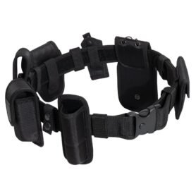Opasek DELUXE MODULAR DUTY s pouzdry ČERNÝ vel. 085-095