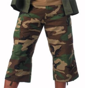 Kraťasy 3/4 BDU WOODLAND vel. XS