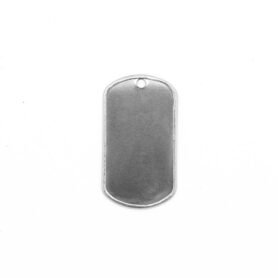 ROTHCO známka identifikační DOG TAG US NEREZ STŘÍBRNÁ