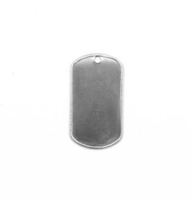 ROTHCO známka identifikační DOG TAG US NEREZ STŘÍBRNÁ
