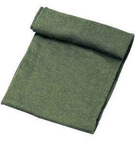 Šála US ZELENÁ vlněná délka 138 cm