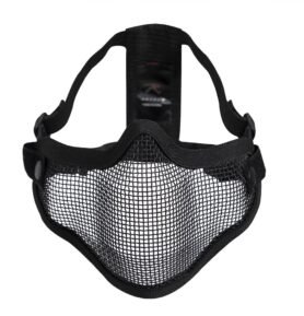 ROTHCO maska síťovaná CARBON ochranná ČERNÁ