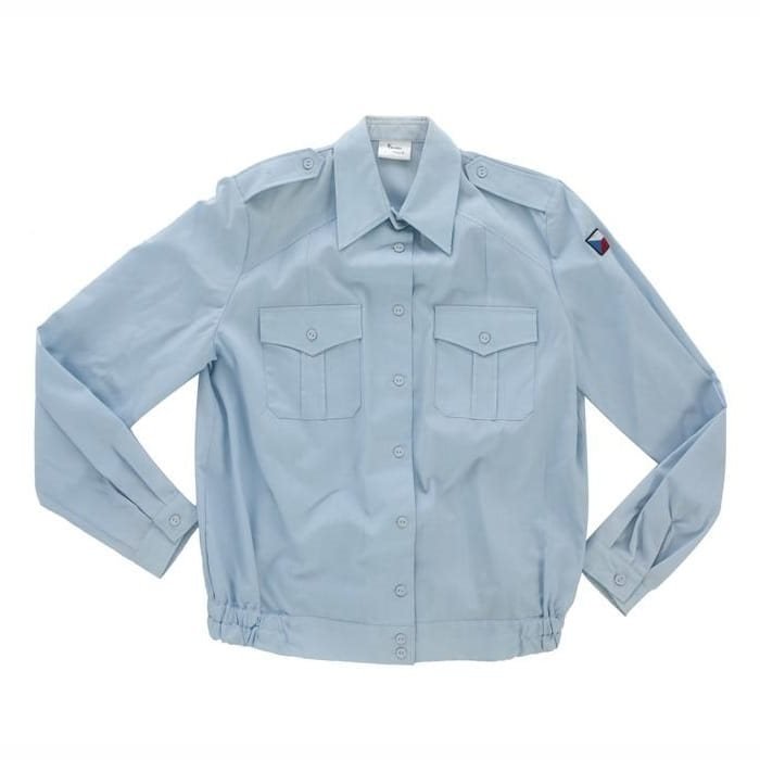 Košile halenka AČR vz.97 s gumou dlouhý rukáv MODRÁ