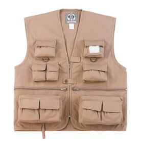 Vesta dětská UNCLE MILTY TRAVEL KHAKI vel. XL