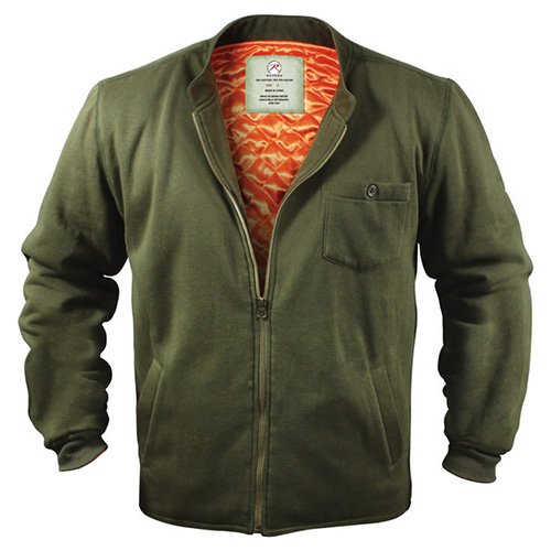 Bunda FLYERS INTERMEDIATE FLEECE ZELENÁ vel. L