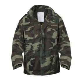 Bunda US M65 VINTAGE WOODLAND vel. M