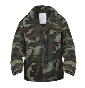 Bunda US M65 VINTAGE WOODLAND vel. M