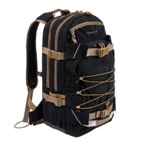 FORVERT batoh LOUIS CORD LAPTOP 20 litrů ČERNÝ