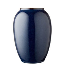 Bitz Kameninová váza 20 cm Blue