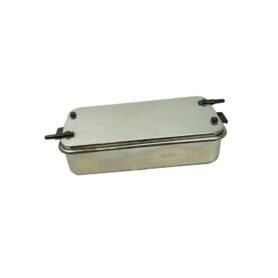 Sterilizátor nástrojů s umělým úchytem nerezový 22 x 12 x 4,5 cm
