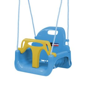 Aga4Kids Dětská houpačka s ohrádkou Modrá