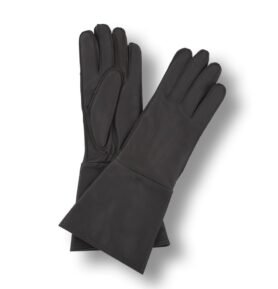 Rukavice pro výsadkáře AČR kožené dlouhé HNĚDÉ vel. 26