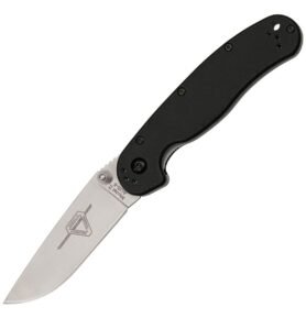 Ontario Knife Company nůž zavírací RAT II nylonová rukojeť ČERNÝ
