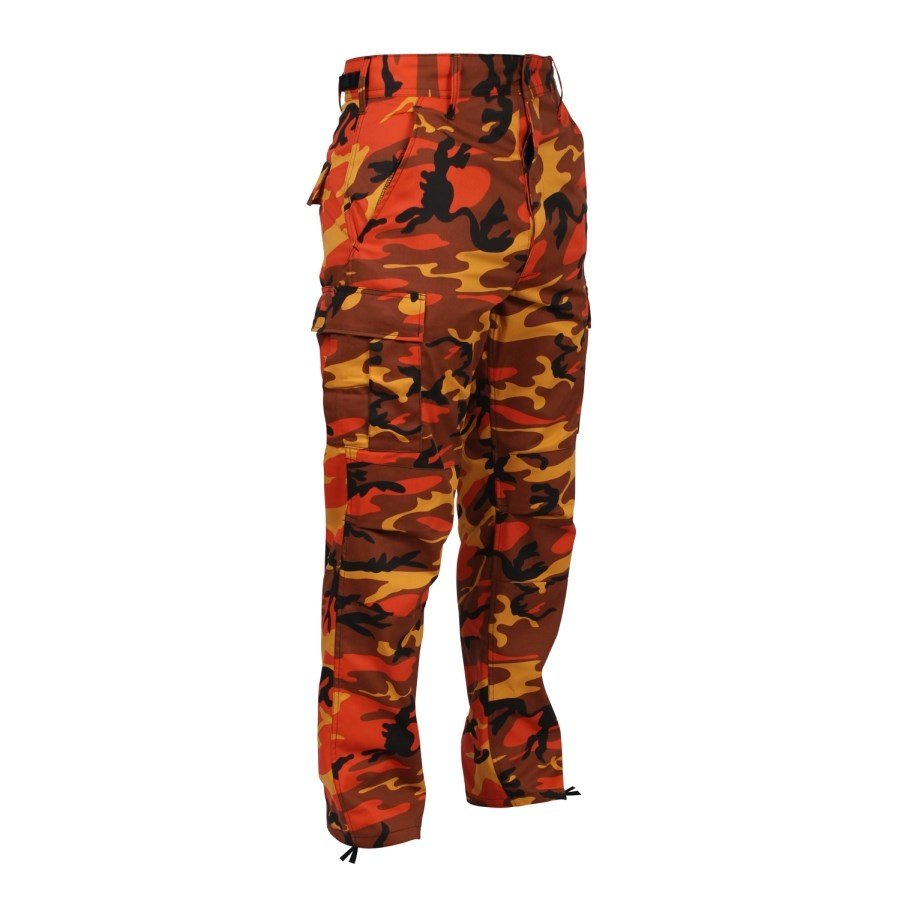 Kalhoty BDU ORANGE CAMO vel. S