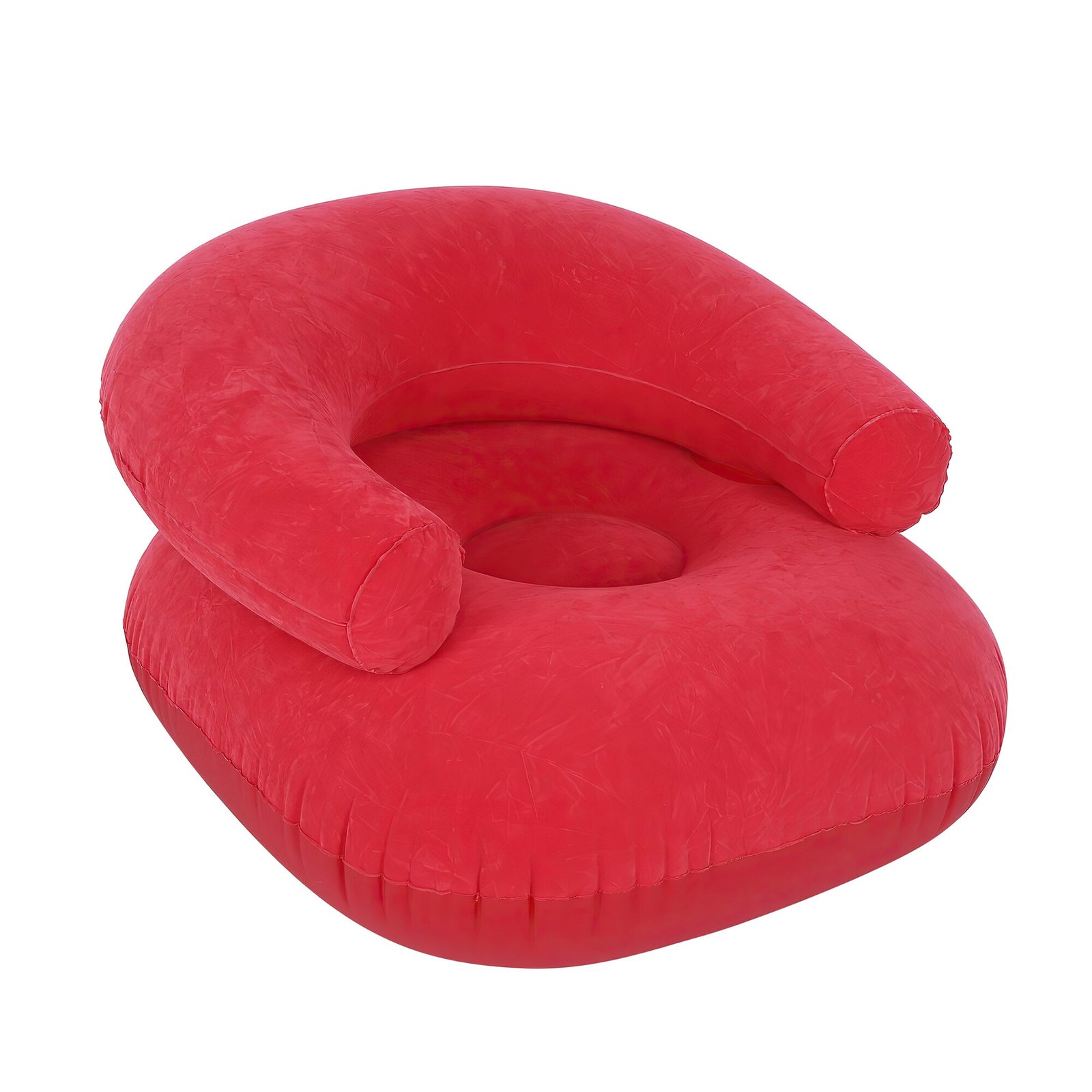 Aga Nafukovací křeslo 91x91 cm Červené