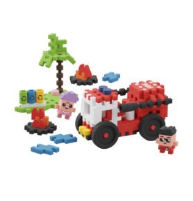 Marioinex MINI WAFFLE Hasičské auto 80ks