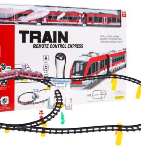 Ramiz Vlak na dálkové ovládání s vagóny + kopce + příslušenství 62 ks