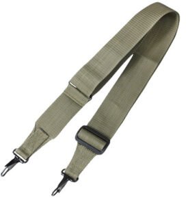 ROTHCO popruh náhradní přes rameno s karabinami ZELENÝ 120 cm