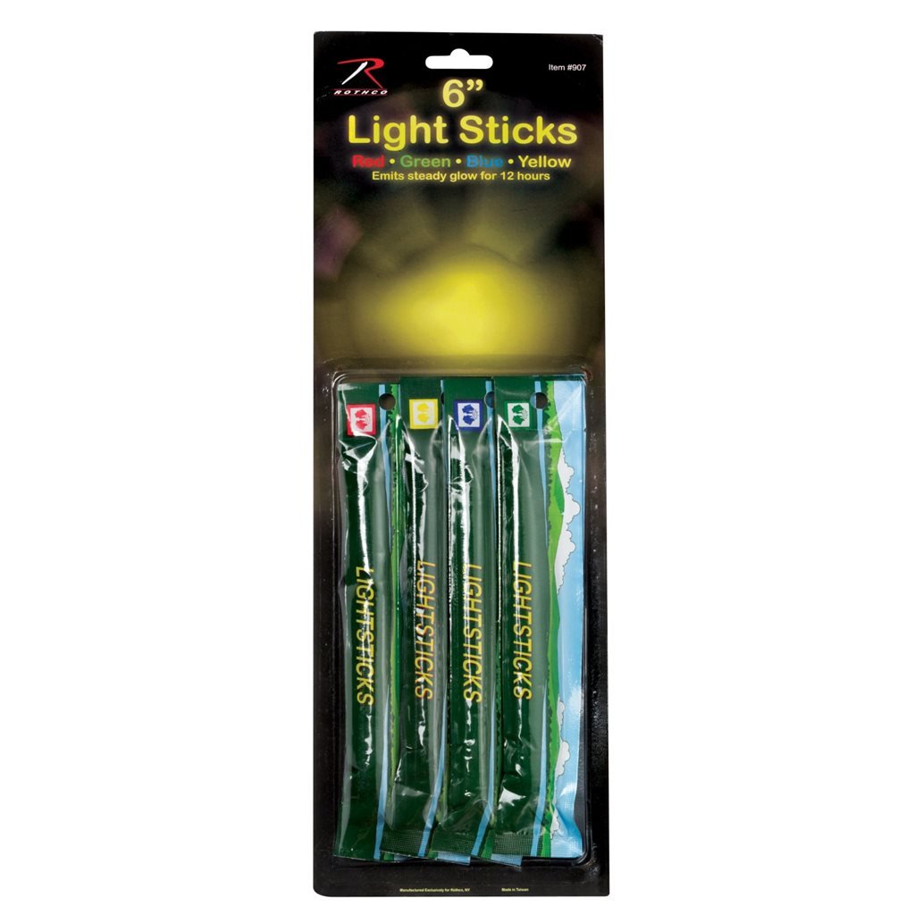 ROTHCO světlo chemické 15 cm 4 v balení