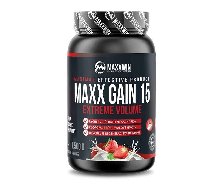 MAXXWIN MAXX GAIN 15 jahoda 1500 g