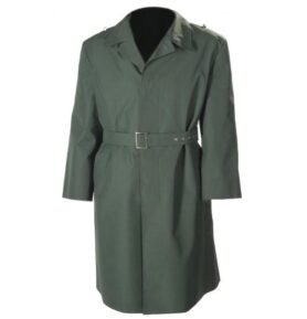 Kabát do deště NVA DDR VoPo ZELENÝ vel. 176-181/109-116