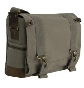 ROTHCO taška VINTAGE přes rameno B-15 PILOT MESSENGER ZELENÁ
