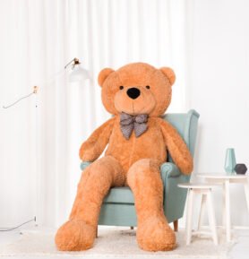 HračkyZaDobréKačky Velký plyšový medvěd Classico 220 cm medový