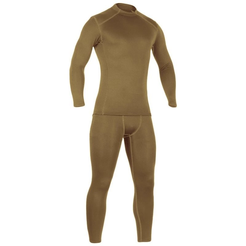 Komplet funkční spodky a triko SECOND SKIN LEVEL II COYOTE vel. XL