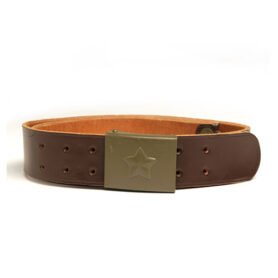 Opasek AČR kožený 45mm HNĚDÝ vel. 110