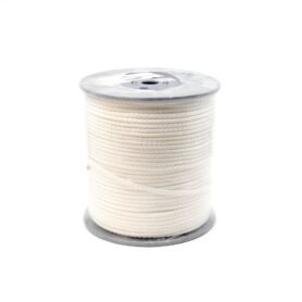Lano kroucené polypropylenové na cívce ø 7 mm / 250 m BÍLÉ