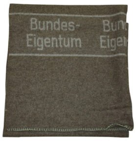 Bundeswehr deka vlněná BW 200x210 HNĚDÁ nová