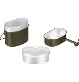 Nádobí LEDVINA hliníková třídílná ITALSKÁ typ CM-76 WH