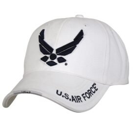 ROTHCO čepice baseball DELUXE AIR FORCE BÍLÁ