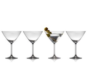 Lyngby Glas Sklenice na Martini Juvel 28cl (sada 4 ks)