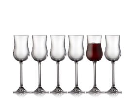 Lyngby Glas Sklenice na portské/grappu Juvel 9cl (sada 6 ks)