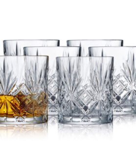 Lyngby Glas Sklenice na whisky Melodia (6 ks)