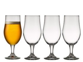 Lyngby Glas Sklenice na pivo Juvel 49cl (sada 4 ks)