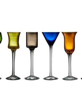 Lyngby Glas Sklenice na panáka (sada 6 ks)