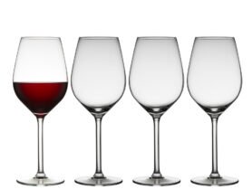 Lyngby Glas Sklenice na červené víno Juvel 50 cl (sada 4 ks)