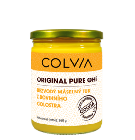 COLVIA ORIGINAL PURE GHÍ MÁSLO Z COLOSTRA 360 g