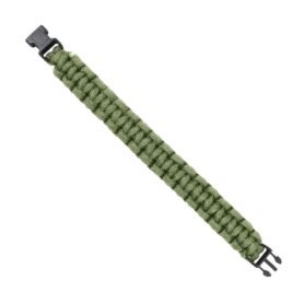 Náramek SURVIVAL PARACORD OLIV vel. 9