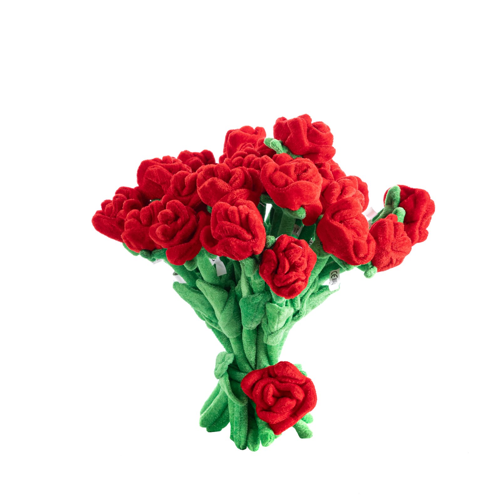 Tomido Kytice plyšových růží 7 kusů 80 cm