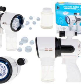 Tomido Pistole na mýdlové bubliny bílá